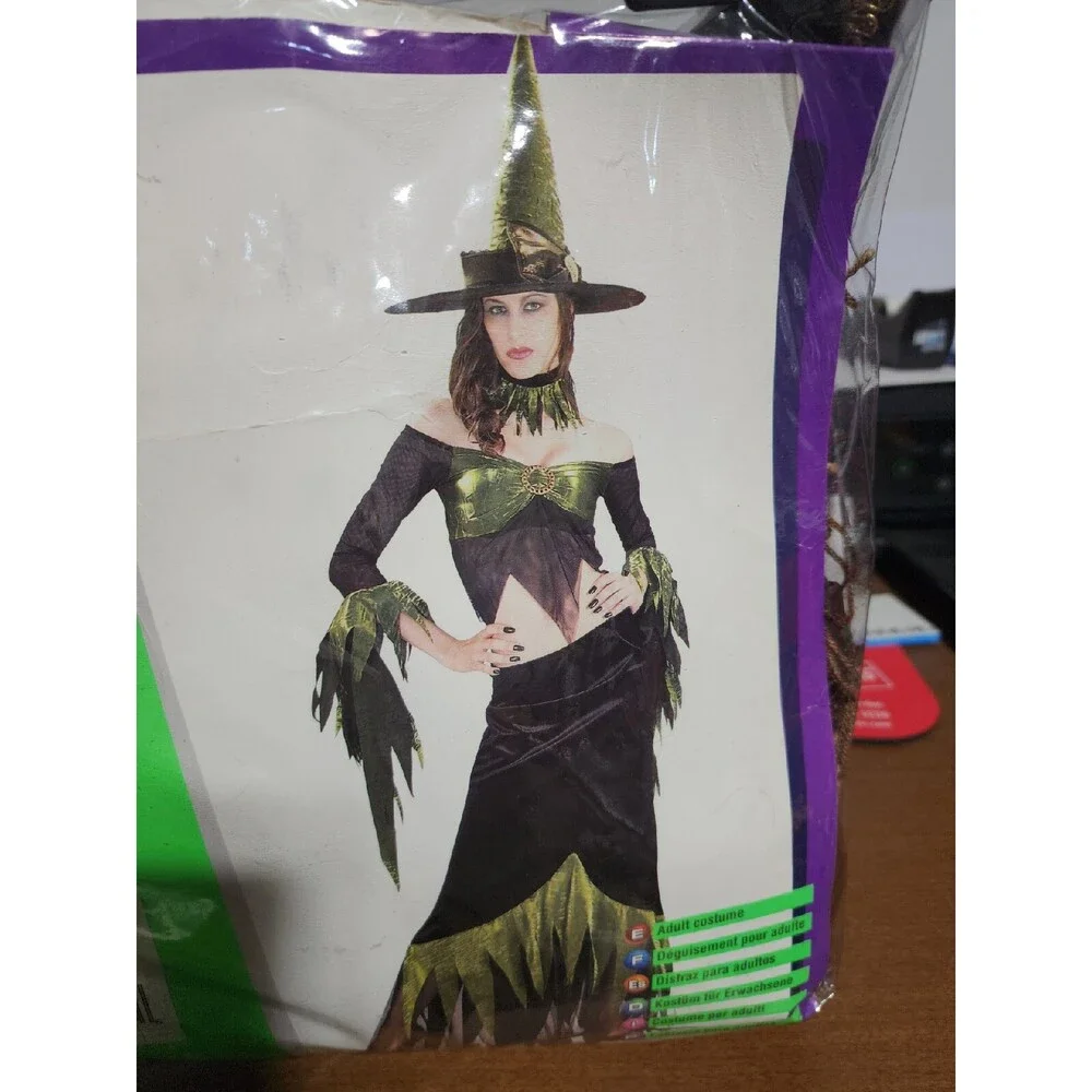 XX 88055 Wicked Witch Dress Woman Costume By Rubies